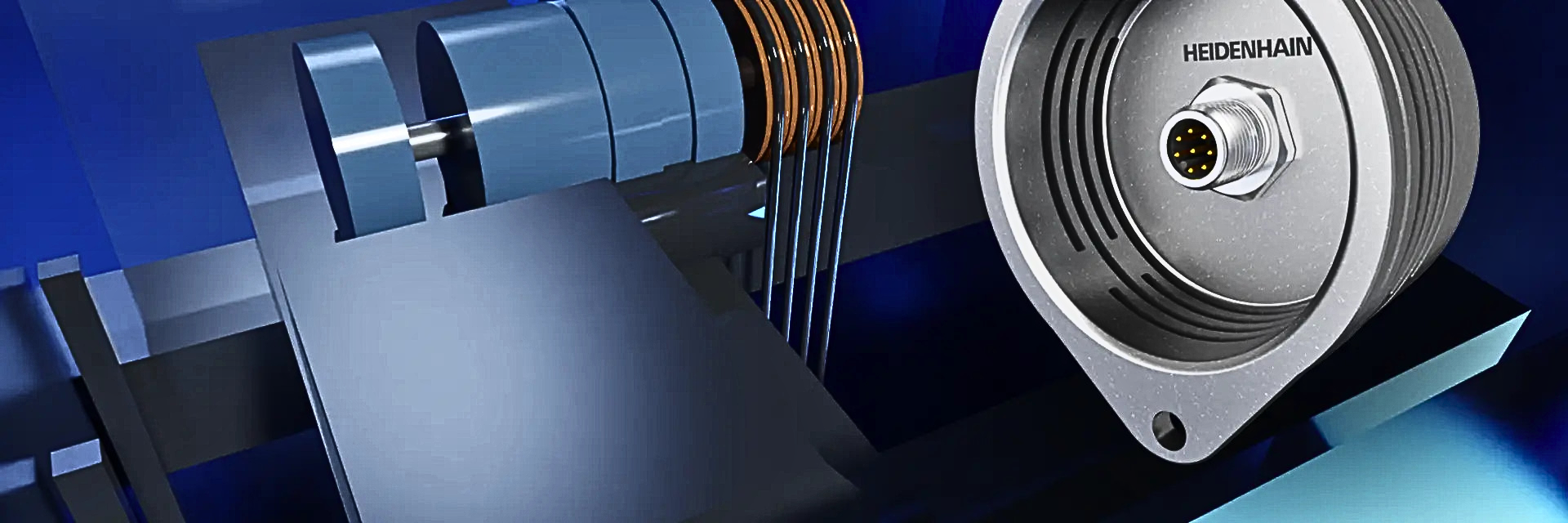 Heidenhain Encoder 1387 Closeup Heidenhain Encoder 1387 Closeup