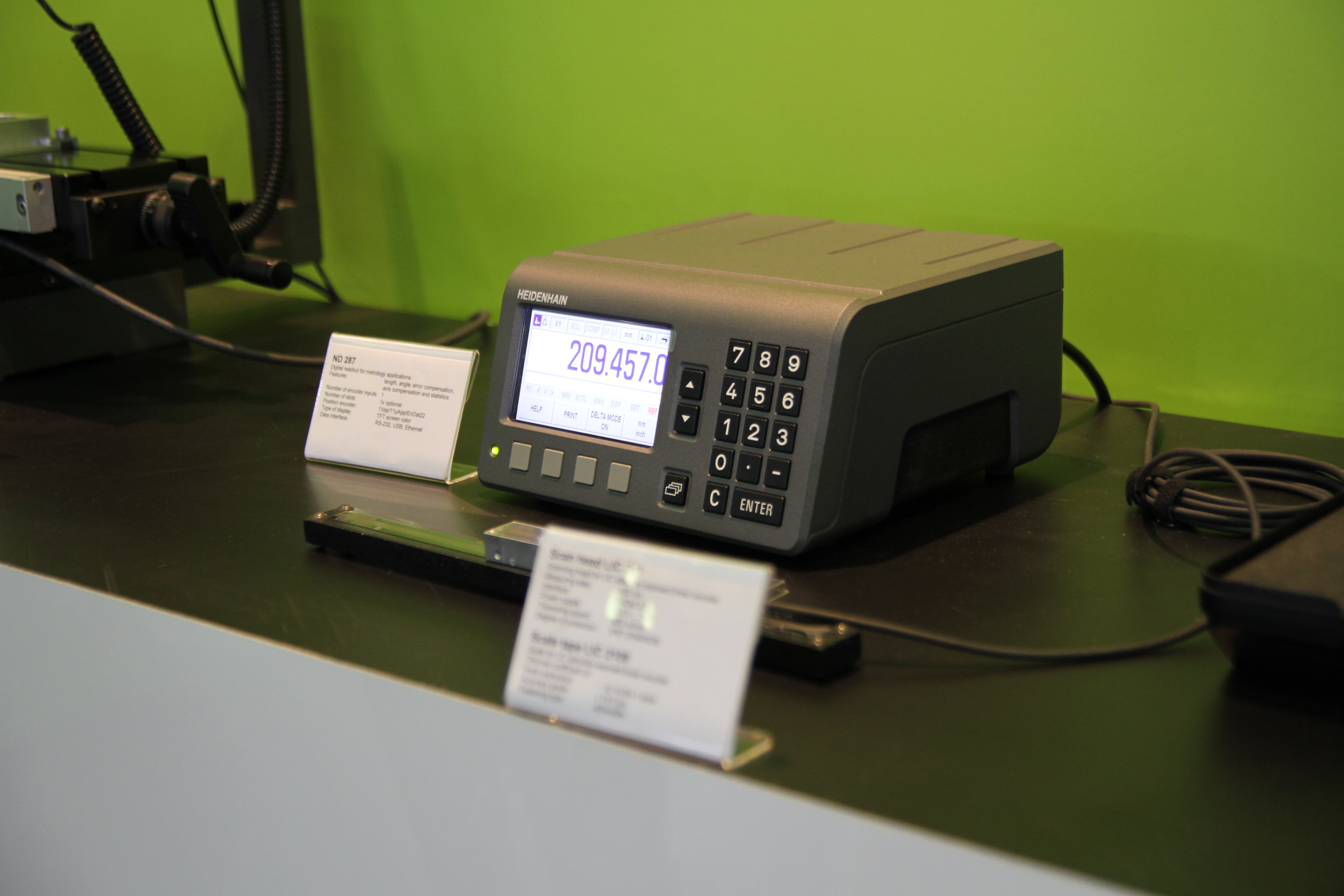 HEIDENHAIN Digital Readout ND287 HEIDENHAIN Digital Readout ND287
